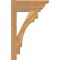 Ekena Millwork Merced Traditional Rough Sawn Outlooker, Western Red Cedar, 6"W x 14"D x 22"H OUT06X14X22MRC01RWR - alternate 2